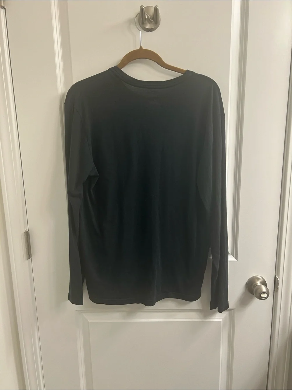Polo by Ralph Lauren Black Long-Sleeve Crew Tee 100% cotton